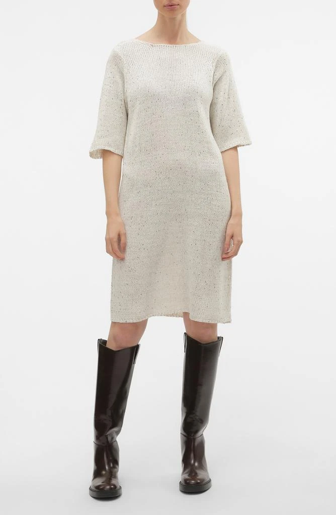VERO MODA Leilani Sequin Sweater Dress 1