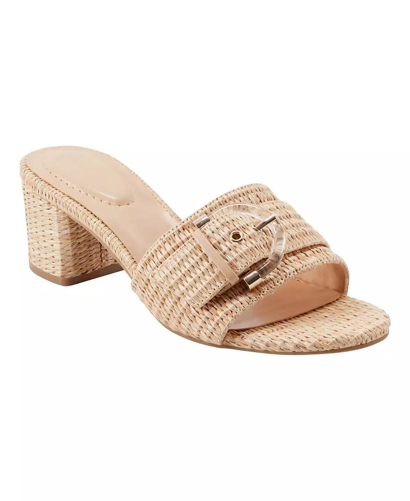 Bandolino Women's Ardonna Buckle Block Heel Sandals