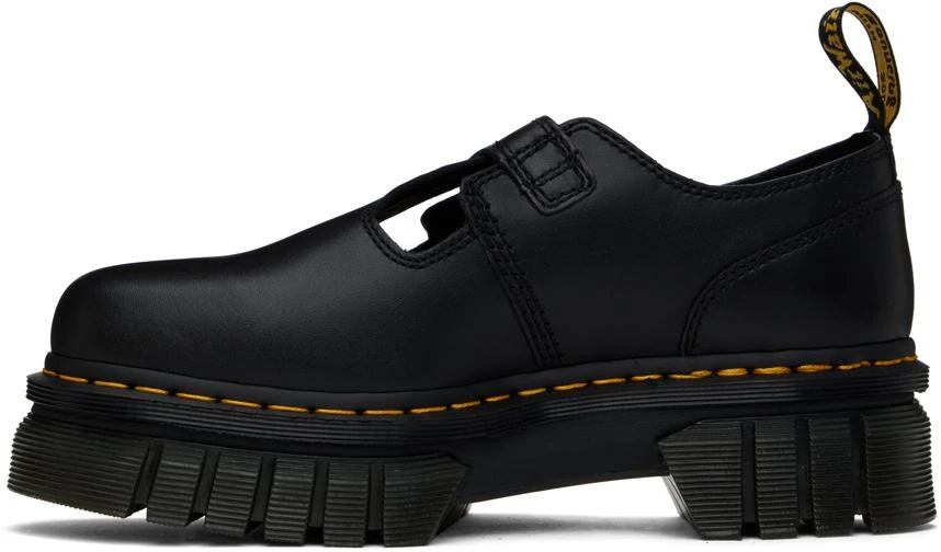 Dr. Martens Black Audrick Platform Loafers 3