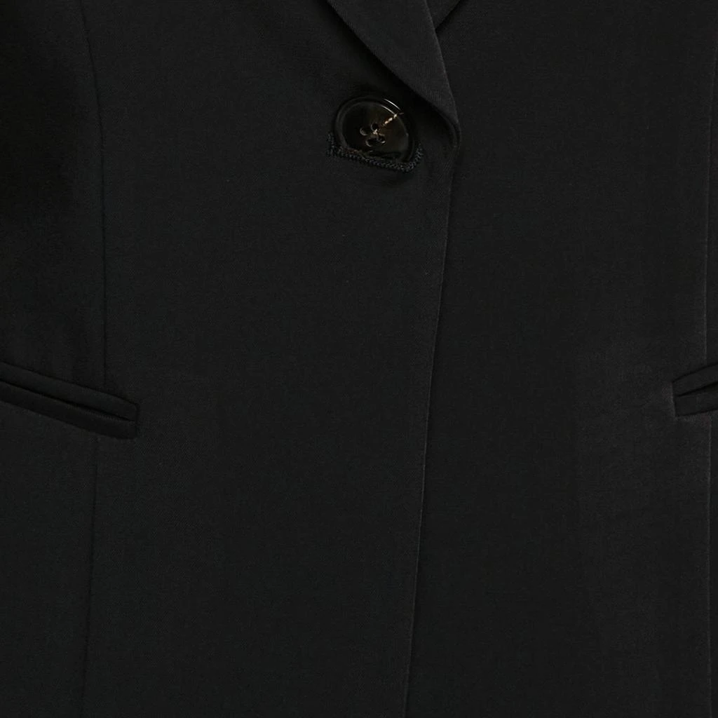 Giorgio Armani Giorgio Armani Black Gabardine Single Breasted Blazer S 3