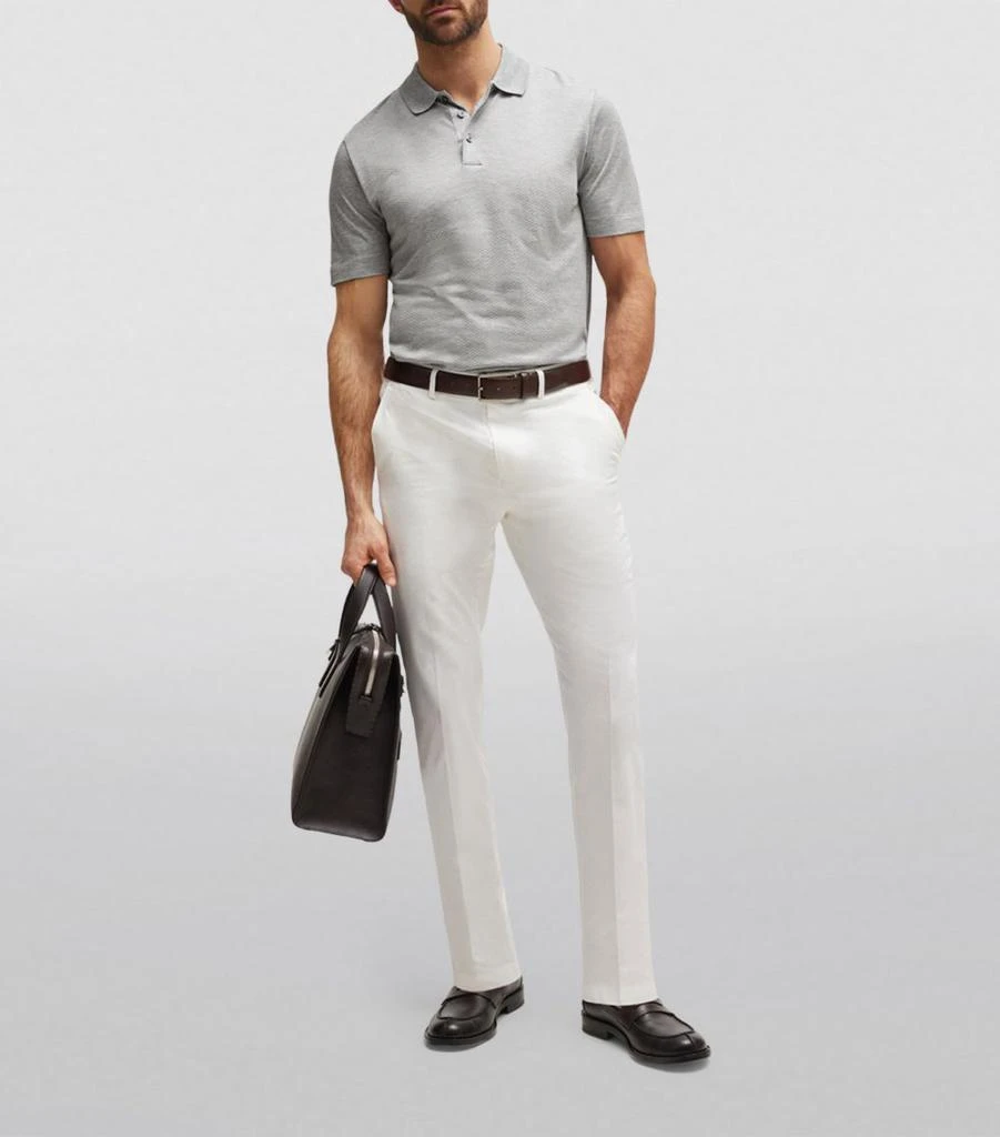 Hugo Boss Cotton-Silk Polo Shirt 2