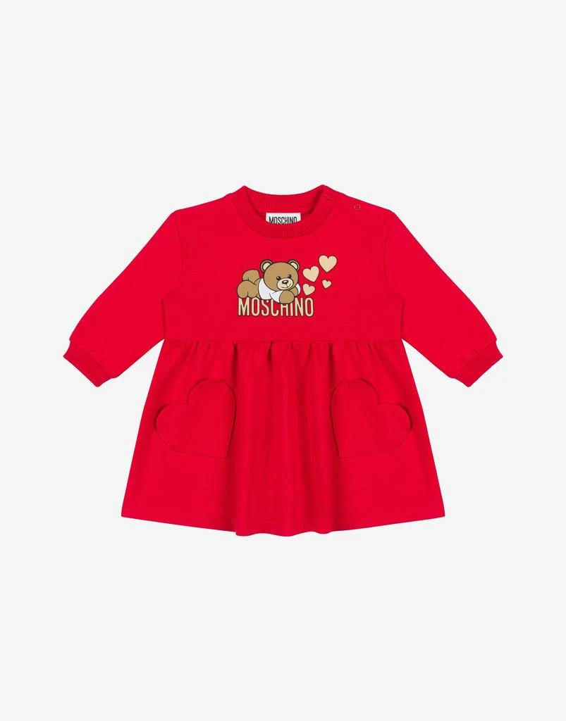 Moschino Lovely Teddy Bear Sweatshirt Dress 1