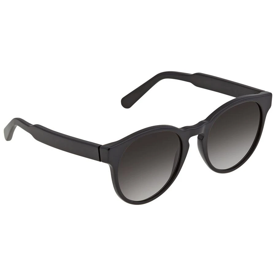 Salvatore Ferragamo Salvatore Ferragamo Grey Gradient Round Ladies Sunglasses SF1068S 001 52 3