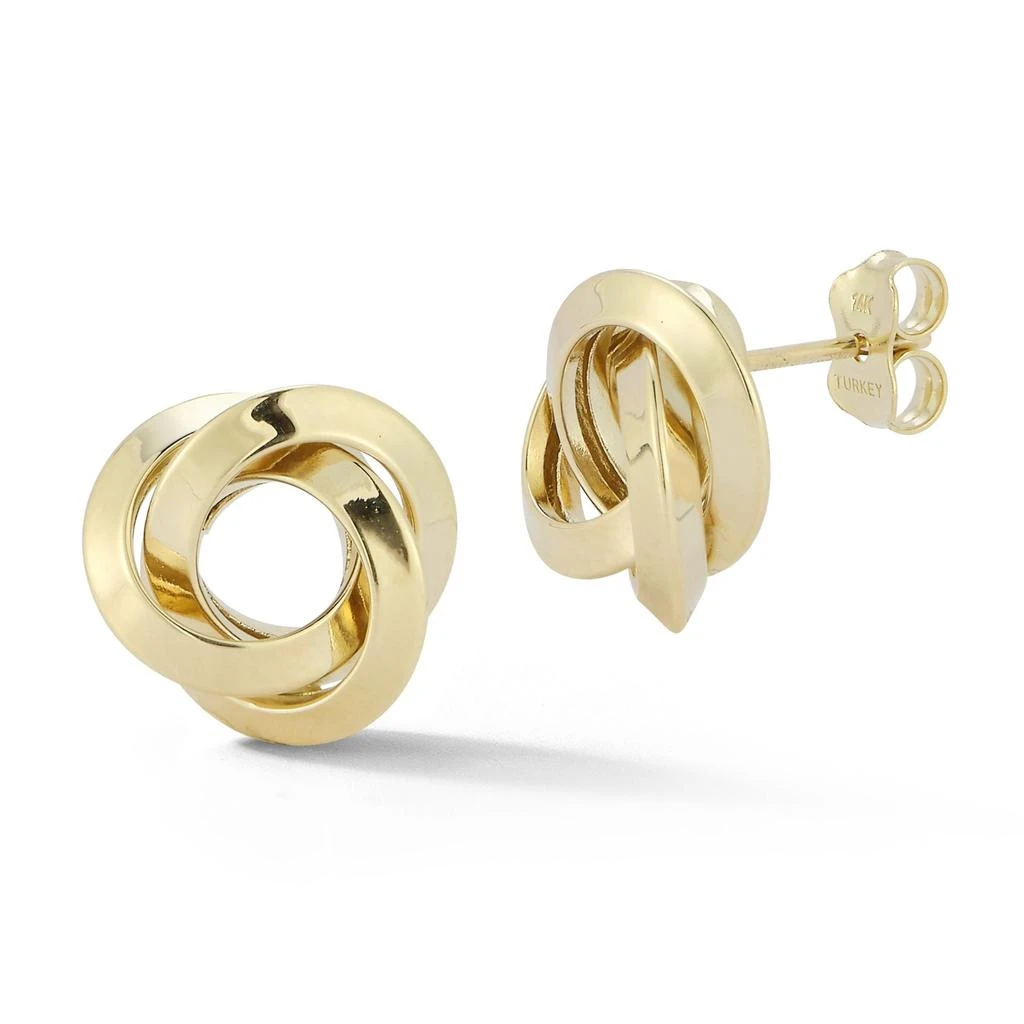 Ember Fine Jewelry 14K Gold Love Knot Studs