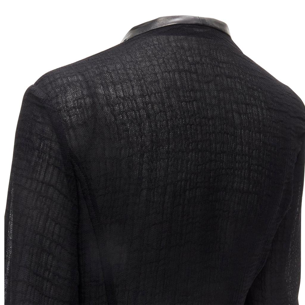 ジャケット・アウター HELMUT LANG drape Sheep Leather Jacket Shop sheep leather detail bias drape biker jacket on Sale at