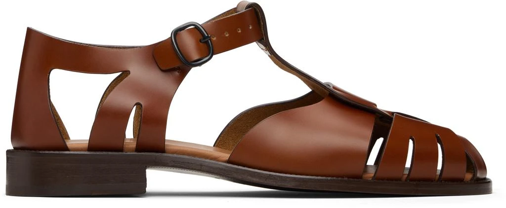 Hereu Brown Pesca Sandals