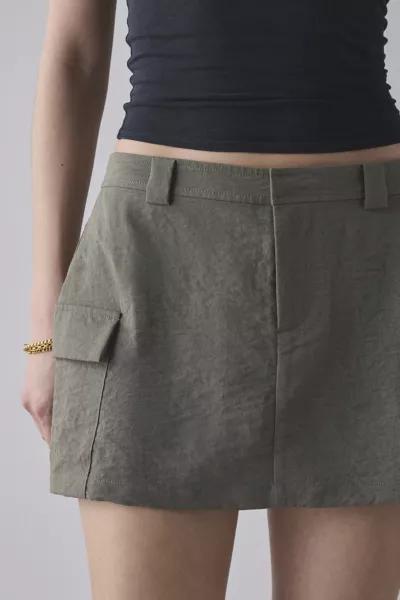 BDG BDG Cindy Cargo Mid-Rise Micro Skirt