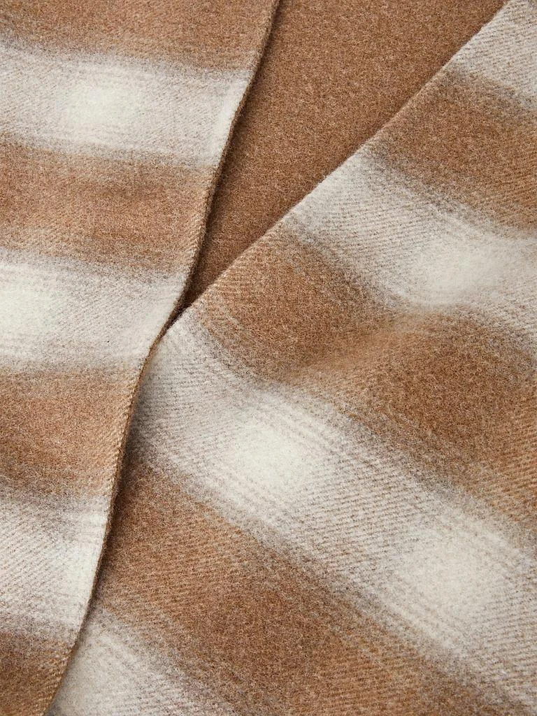 Loro Piana Tartan Wish Cashmere Poncho 3