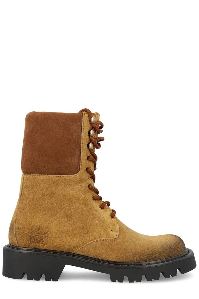 lace up loewe combat boots