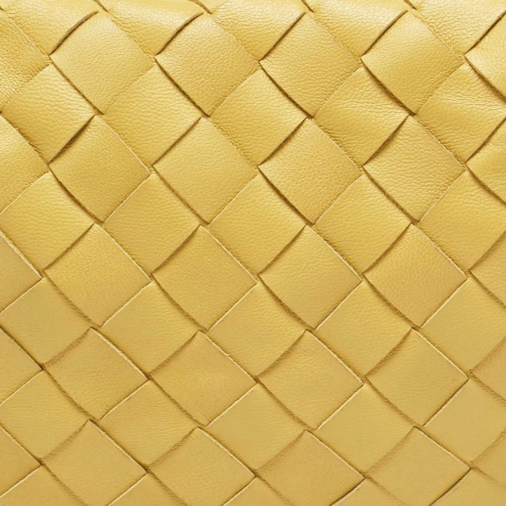 Bottega Veneta Bottega Veneta Yellow Intrecciato Leather Mini BV Jodie Bag 5