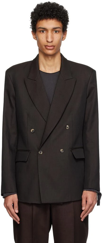 Second/Layer Brown Pico Blazer 1