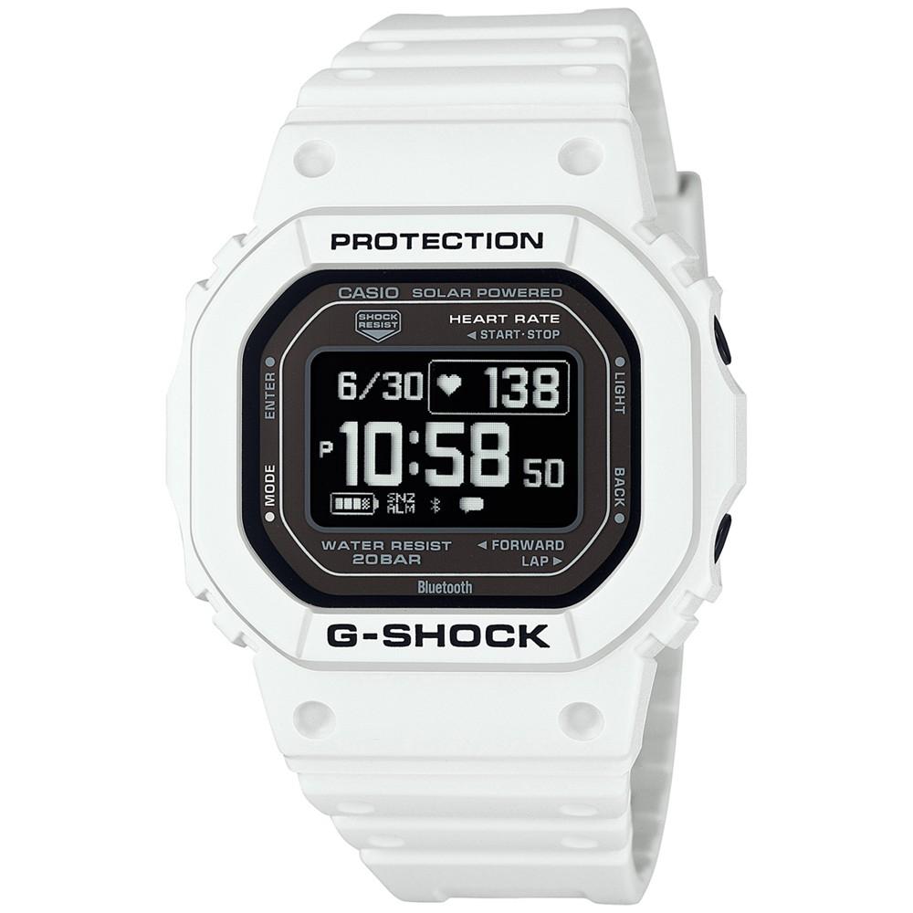 G-Shock Men's Digital White Resin Strap Watch 45mm, DWH5600-7