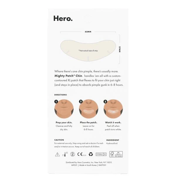 Hero Cosmetics Hero Cosmetics Mighty Patch Chin 3ml 2