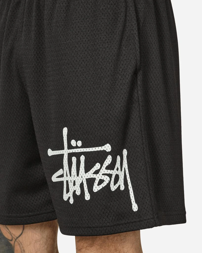 STUSSY Big Basic Mesh Shorts Black 5