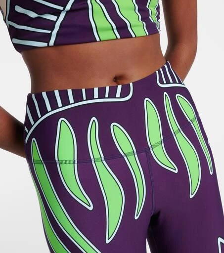 Tory Sport Weightless 7/8 printed leggings 4
