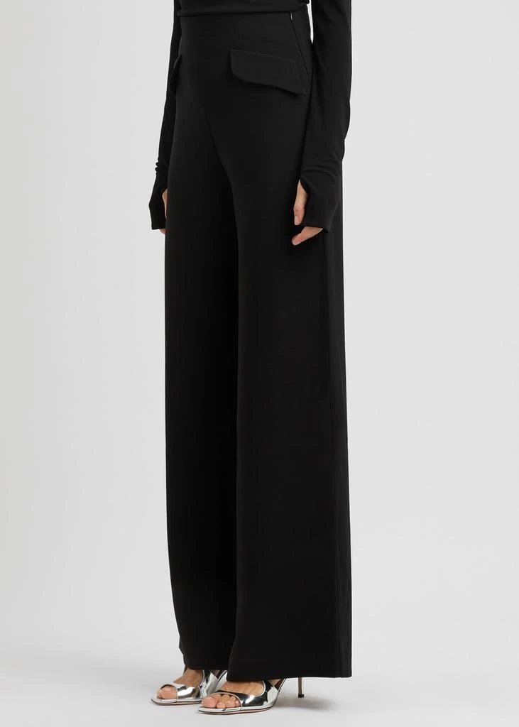 Nafsika Skourti Wide-leg crepe trousers 2