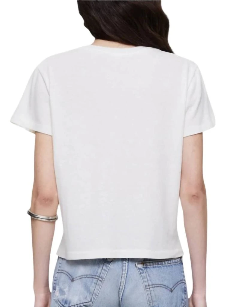 REDONE Back To Reality Tee In White 2