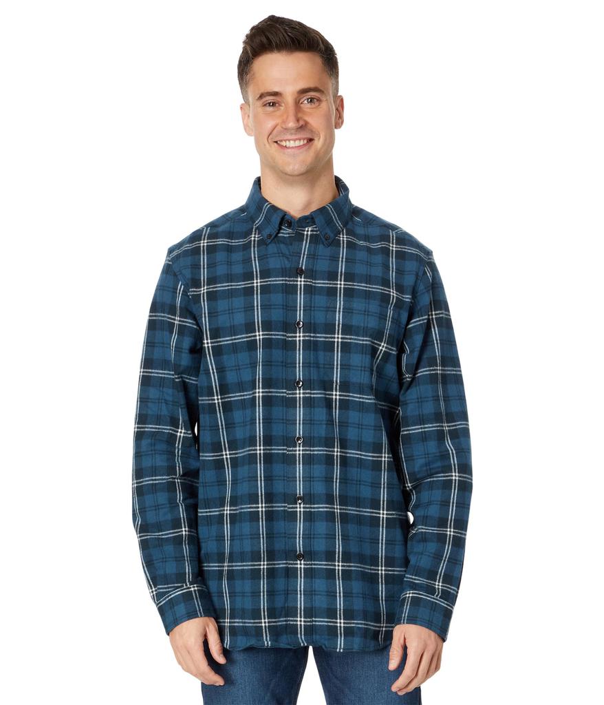 L.L.BEAN Scotch Plaid Flannel Shirt Traditional Fit - Shirts
