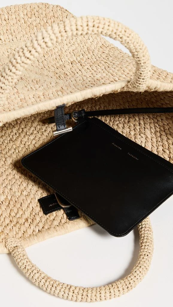Proenza Schouler Large Chelsea Tote in Natural Raffia 5