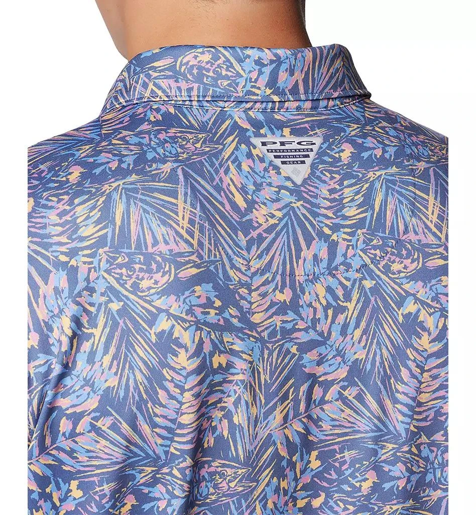 Columbia Men's Printed Short Sleeve Performance Polo Shirt 4