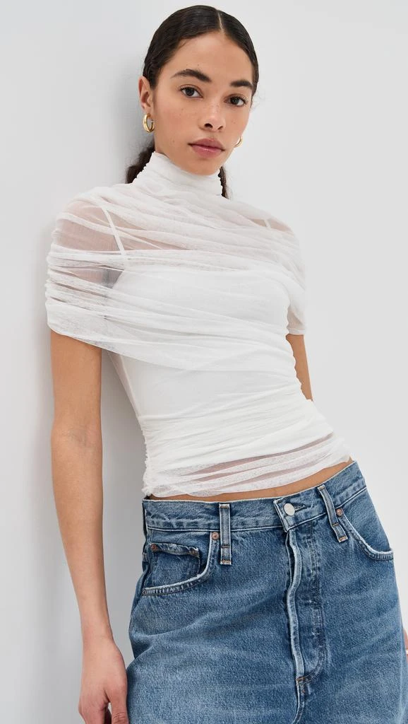 Christopher Esber Christo Sheer Wrap Top 1