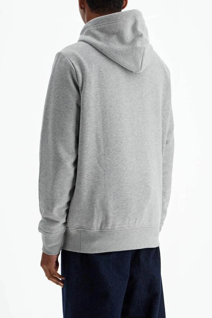 Ralph Lauren men's gray cotton zip hoodie with polo logo 3