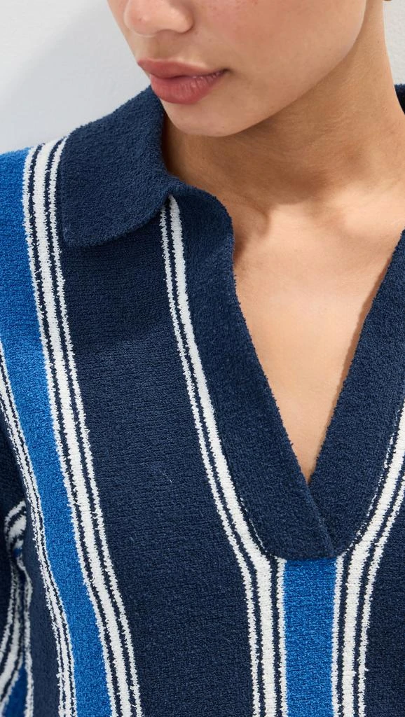 LE BOP Striped Polo 5