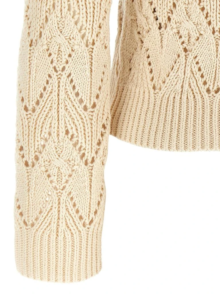 Zimmermann Zimmermann Hypnotic Ruffled Collar Sweater 4