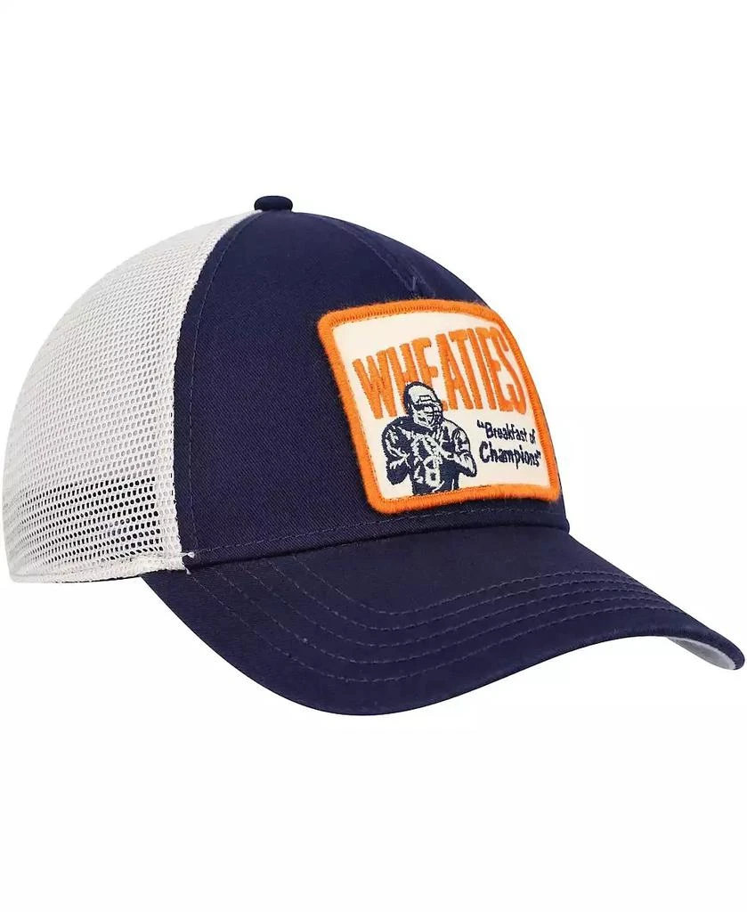 American Needle Men's Navy, Cream Wheaties Valin Trucker Snapback Hat 4