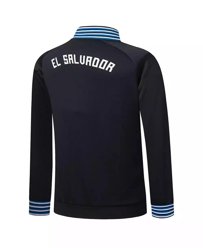 Umbro Men's Black El Salvador National Team Presentation Raglan Full-Zip Jacket 3