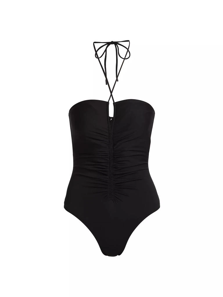 A.L.C. Gabriela Ruched One-Piece Swimsuit 1