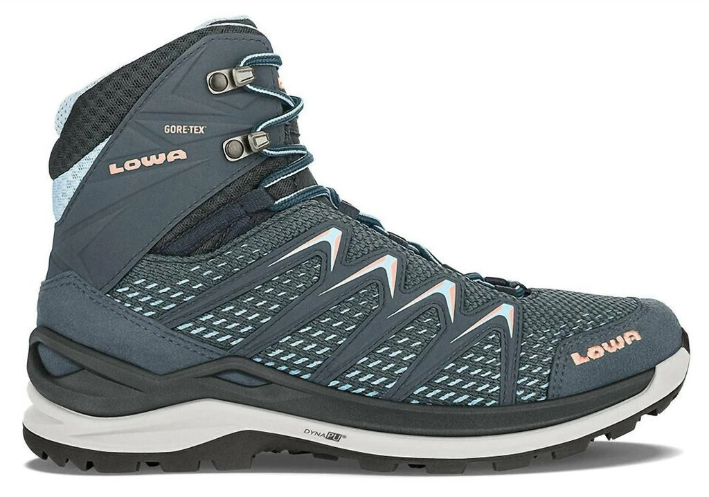 Lowa Lowa - Lowa Women's Innox Pro GTX Mid Hiking Boots Steel Blue/Salmon