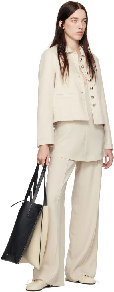 Proenza Schouler Black & Off-White Proenza Schouler White Label Twin Tote 4