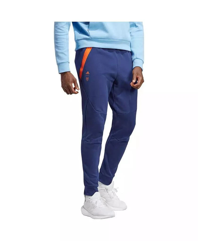 Adidas Men's Navy New York City FC Club Travel Pants 1