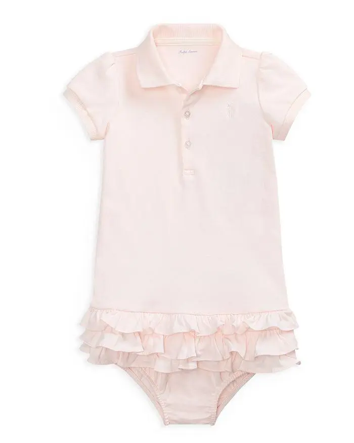 Ralph Lauren Girls' Cupcake Dress & Bloomers Set - Baby