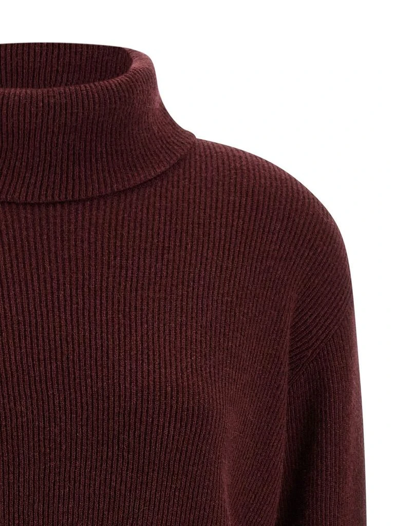 Brunello Cucinelli Brunello Cucinelli Turtleneck Ribbed-Knit Jumper 3