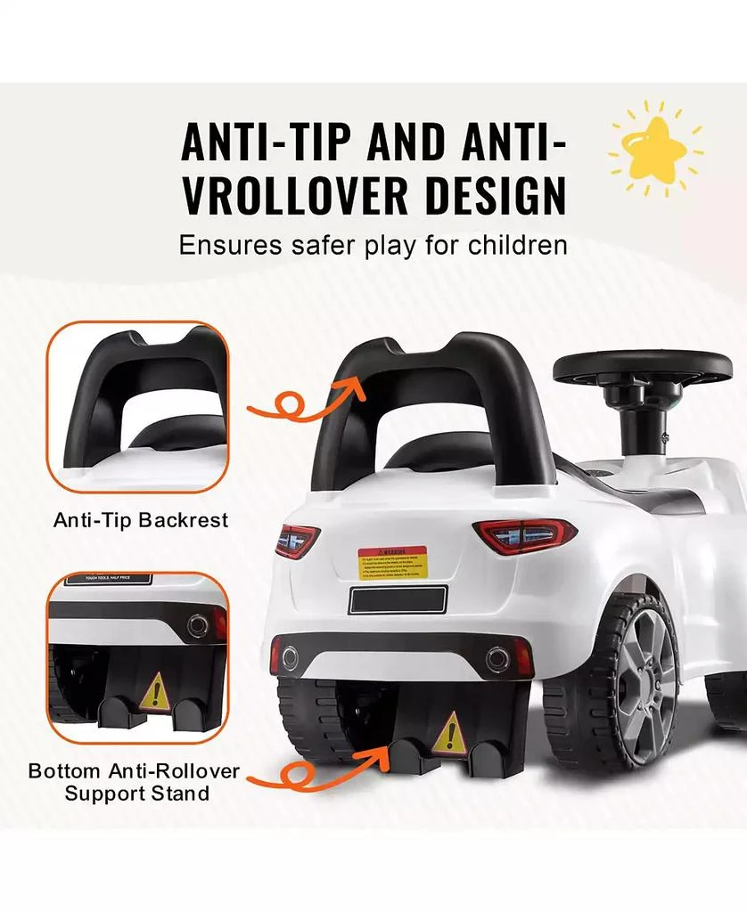 SUGIFT White Ride On Push Car with Music
Storage, Ages 1-3 7