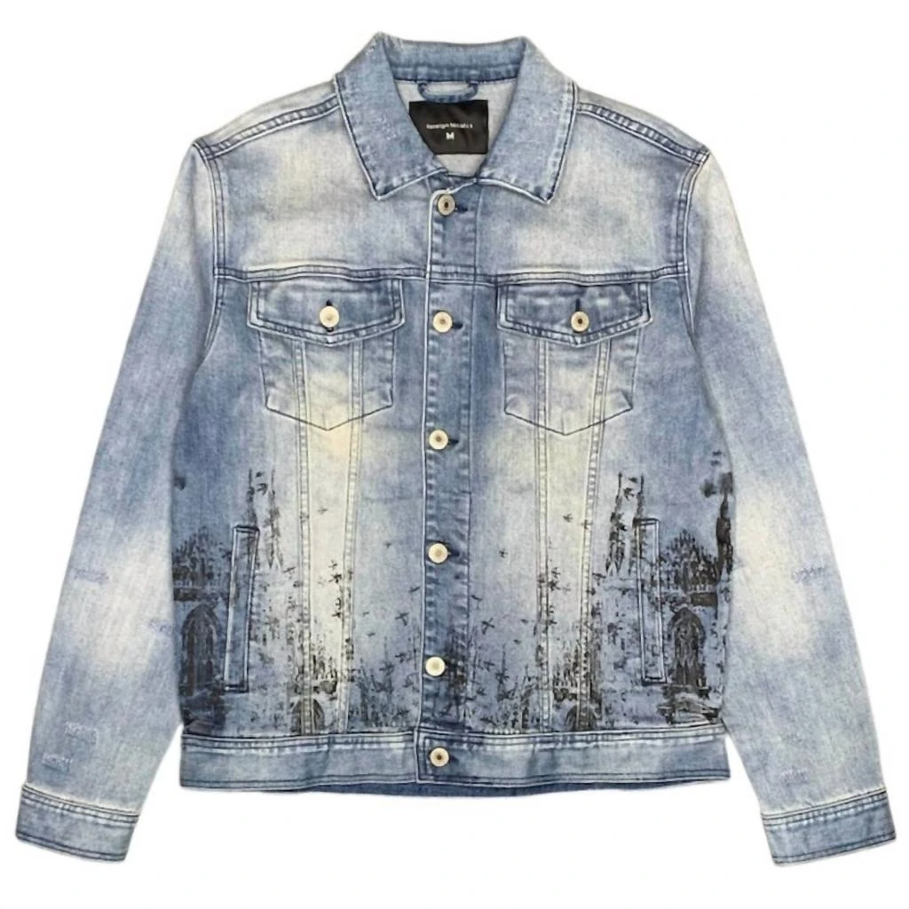 Foreign Local 1.5 Men's Church Denim Jacket In Blue 1