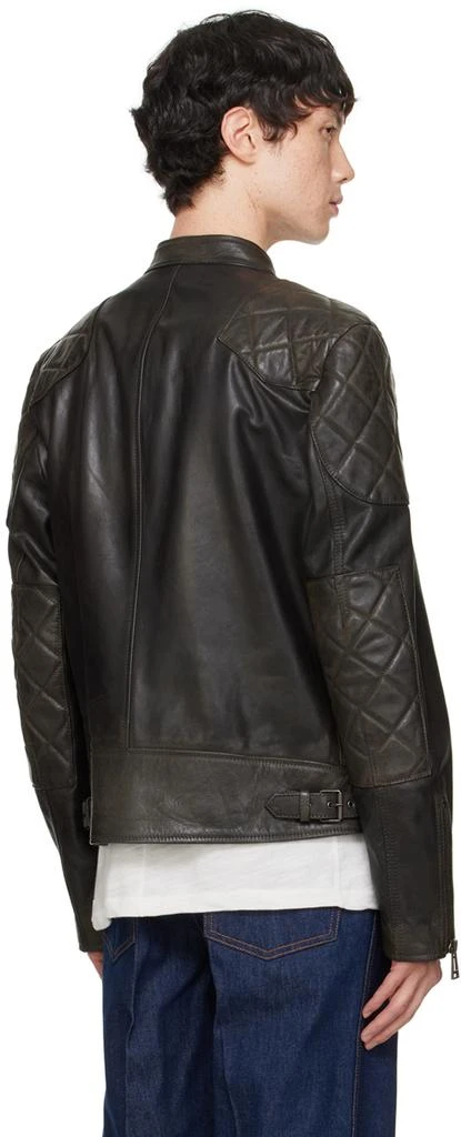 BELSTAFF Black Outlaw Leather Jacket 3