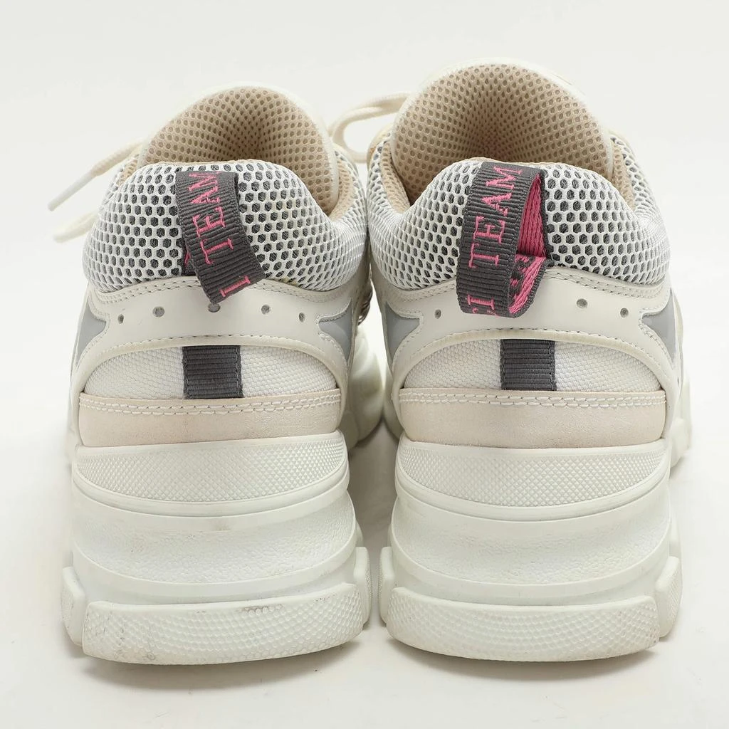 Gucci Gucci White Leather and Mesh Flashtrek Low Top Sneakers Size 41 5