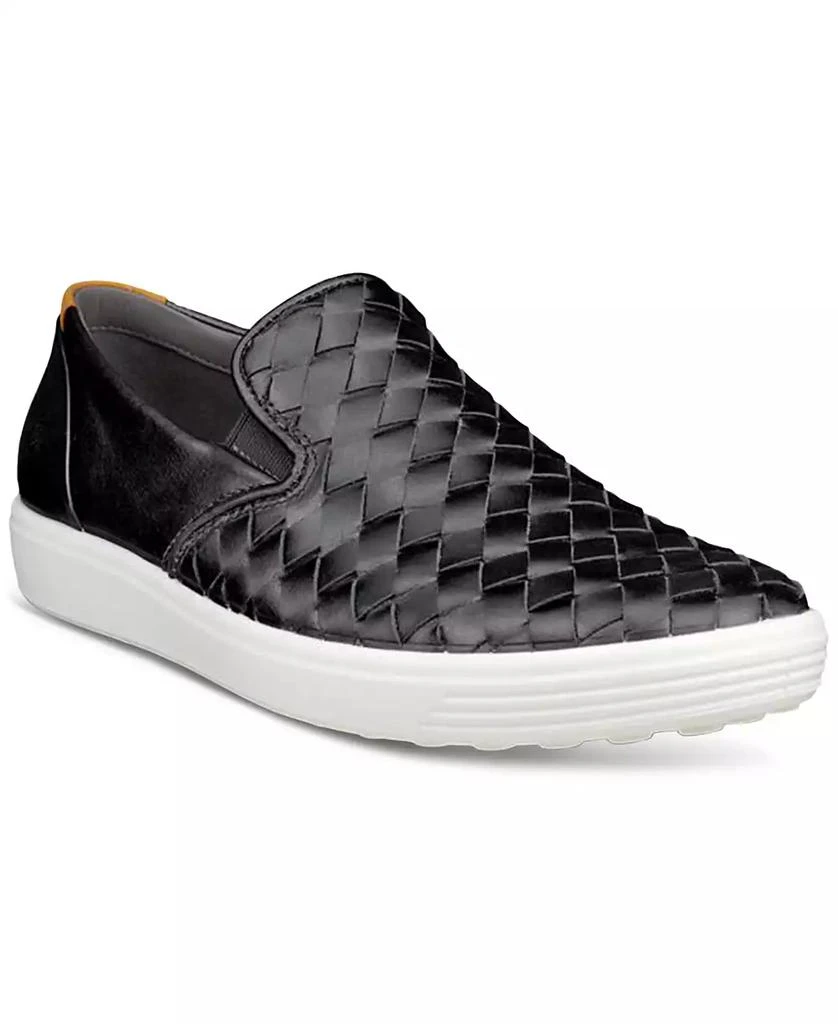 ECCO Women's Soft 7 Woven Slip-On Sneakers 1