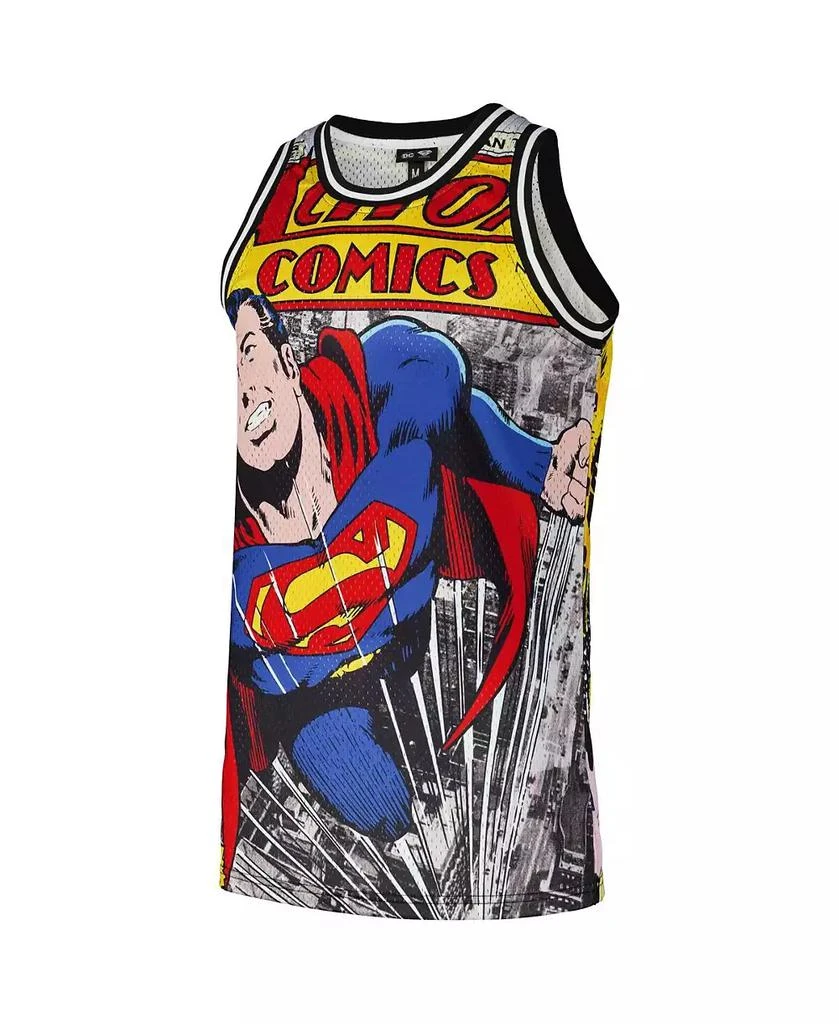 Lids Men's Yellow Superman Graphic Basketball Jersey 3
