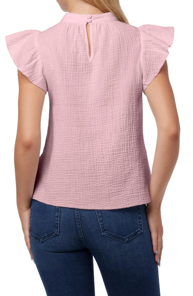 Joe's Cotton Gauze Flutter Sleeve Top 2