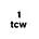 color 1 TCW 1