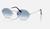 color Polished Silver/Clear Gradient Blue 6