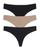 color Black/Nude/Black 2