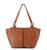 color leather - tobacco floral emboss 0