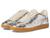 color Silver Distressed Leather 18