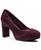 color Burgundy Suede 2
