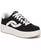 color Black Faux Leather 5
